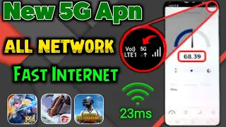 Enable 5G Network APN Settings On Your Mobile Phone | For All  Sim Card 2023