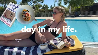 a day in my life in portugal | what i eat, reading & chit chat