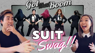 Couples React to SECRET NUMBER - "Got That BOOM" (Suit Dance) | This performance was SO different!