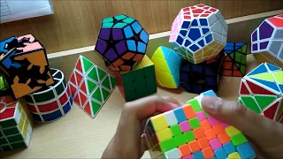 Сборка кубика Рубика 7х7 часть 1