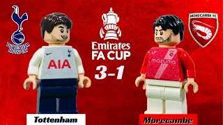 Tottenham 3-1 Morecambe | LEGO Highlights