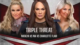 RAW: Charlotte Flair Vs Nia Jax Vs Natalya #RAW #WWE #WWE2K20