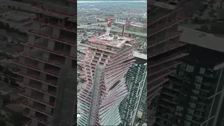 Tower Crane in Skyscraper