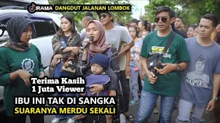 SUARA EMAS IBU RUMAH TANGGA DUET LAGU PERTEMUAN RHOMA IRAMA BERSAMA DANGDUT JALANAN IRAMA DOPANG