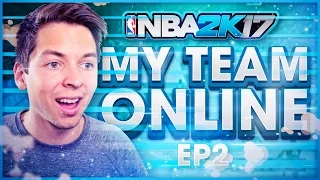 NEW PLAYER DOMINATES!! NBA 2K17 MY TEAM ONLINE #2