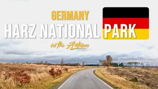 Driving in Germany 🇩🇪 in Harz National Park from Clausthal-Zellerfeld to Stiege in November 2023.