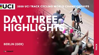 Day Three Final Highlights | 2020 UCI Track Cycling World Championships presented by Tissot