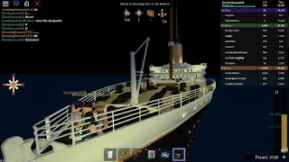 ROBLOX Titanic 2.0 Sinking (First vid!!!)