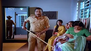 ಏನಯ್ಯ ನೀನು, ಮನೇಲಿ ಹೆಂಡ್ತಿ ಇಟ್ಕೊಂಡು… | Best Comedy Scene | Inspector Krantikumar Kannada Movie