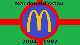 Historical flag a McDonald's