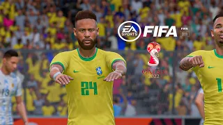 FIFA 22 PC™ | Brazil vs. Argentina | Qatar World Cup 22 | 4K Gameplay