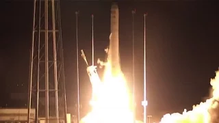 Antares 230 launches OA-5 Cygnus S.S. Alan Poindexter