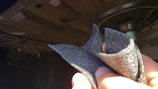 Getting rid of the 2018 Camry rear bass speaker rattle, JBL system.