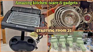 DMart Amazing kitchenware & gadgets, useful cookware, steel kitchen items, storage containers, racks