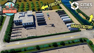 Detailing Forestry & Ore Industry, Inspired by Florida in Cities Skylines 2 | Coraline City