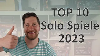 Meine persönliche Top 10 der Solo Brettspiele 2023