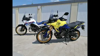 DIREKTER Vergleich: HONDA XL 750 TRANSALP gegen SUZUKI V-Strom 800 DE, Frank´s Einschätzung hier !