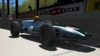 100 Years of Grand Prix - 1962 - Cooper T55 at Rouen les Essarts