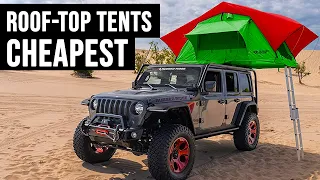 10 Cheapest Roof-Top Tents Proving to Be Affordable Camping Solutions (New Buying Guide)