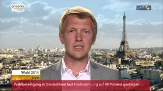 Europawahl - Markus Preiss zur Wahl der Franzosen am 25.05.2014