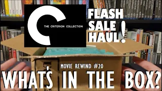 What's in the Box!? A Criterion Collection Haul w/ MYSTERY BOX SET OVERVIEW - Movie Rewind #20