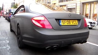 Mercedes CL63 AMG revs & sound HD