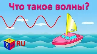 Почемучка: что такое волны, почему они возникают в море? Обучающий мультфильм для детей