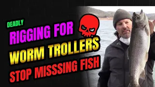 Missing Trout On Trolled Worms? Try This Rigging!