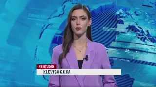 14 shtator 2023, Edicioni Qendror i Lajmeve në @News24 Albania (19:00), në studio Klevisa Gjika