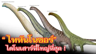 เล่าเรื่อง "ไททันโนซอร์" กลุ่มไดโนเสาร์ที่ใหญ่ที่สุดในโลก