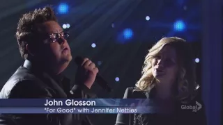 "For Good" on Duets by John Glosson and Jennifer Nettles