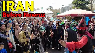 IRAN 2023 - A Day Before Nowruz In Tehran Walking Vlog