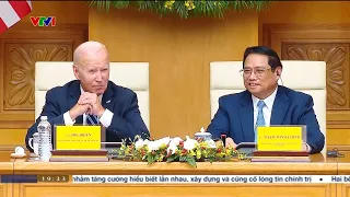 Thủ tướng Phạm Minh Chính hội kiến Tổng thống Hoa Kỳ Joe Biden | VTV24