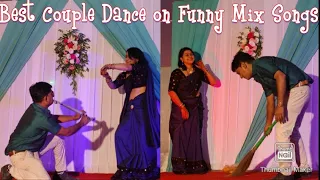 Most Funny And Romantic Couple Dance | Funny Wedding Dance #coupledance #allinonewitharnavaarushi