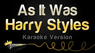 Harry Styles - As It Was (Karaoke Version)
