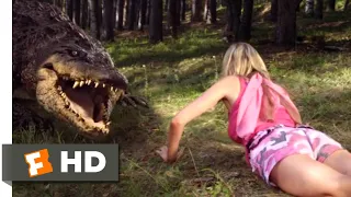 Lake Placid vs. Anaconda (2015) - Crocodile vs. the Sorority Queen Scene (7/10) | Movieclips