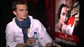 Rupert Friend Interview about The Young Victoria
