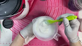 Easy Beginners Shelee Art bloom Pouring medium and cell activator recipe using US floetrol