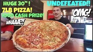 $500 30" Huge Pizza Challenge! Man vs Food Sydney NS