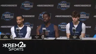 Gonzaga coach Mark Few and several players talk about Friday’s Sweet 16 game against Purdue