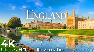 ENGLAND • 4K Nature Relaxation Film with Relaxing Music and Meditation
