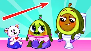 Potty Training Song 🚽🧻 Healthy Habits 🤗 II Kids Songs by VocaVoca Friends 🥑