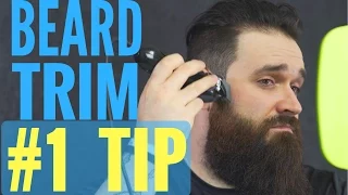Best beard trimming and shaping tip you NEVER knew about!! | Tutorial