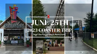 Rollercoaster Trip 2023 - Day 5 (Six Flags Great Adventure)[June 25th, 2023]