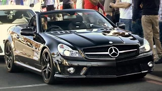 Mercedes SL63 AMG - Revs, accelerations and Slides!