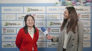 Ju Wenjun draws her game against Ding Liren | Round 13