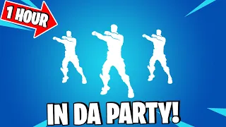 Fortnite In Da Party Emote 1 HOUR Dance! (ICON SERIES)