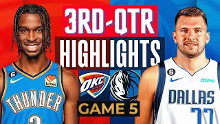 Dallas Mavericks vs Oklahoma City Thunder Game 5 Highlights 3rd-QTR | May 15 | 2024 NBA Playoffs