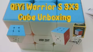 QiYi Warrior S 3X3 Cube Unboxing