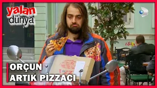 Orçun Artık Pizzacı! - Yalan Dünya 35.Bölüm